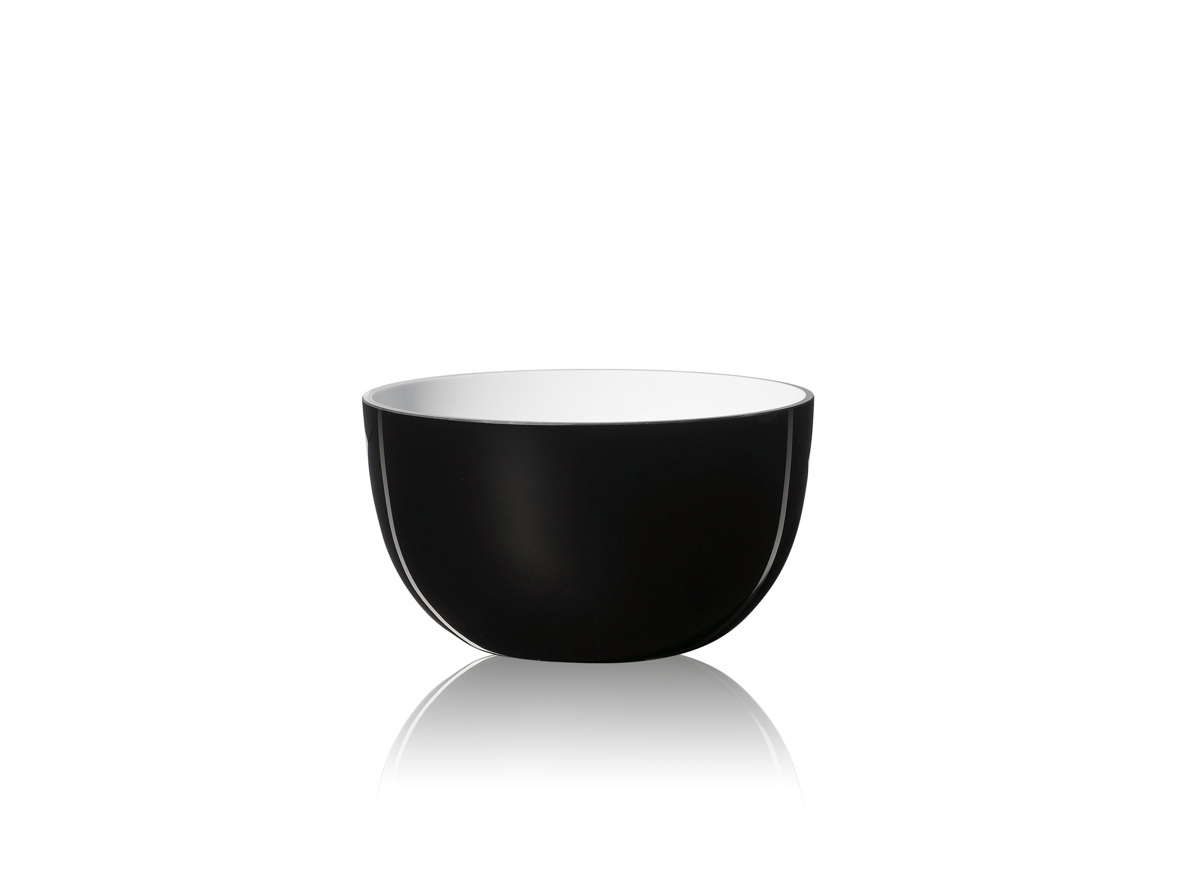 81301-PIET HEIN Bowl dia. 10 cm. Glass BLACK-OPAL
